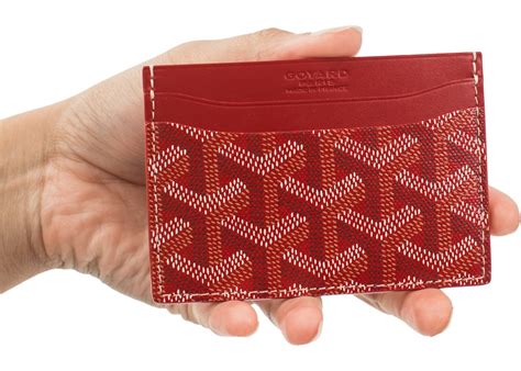 goyard carl holder|goyard card holder retail price.